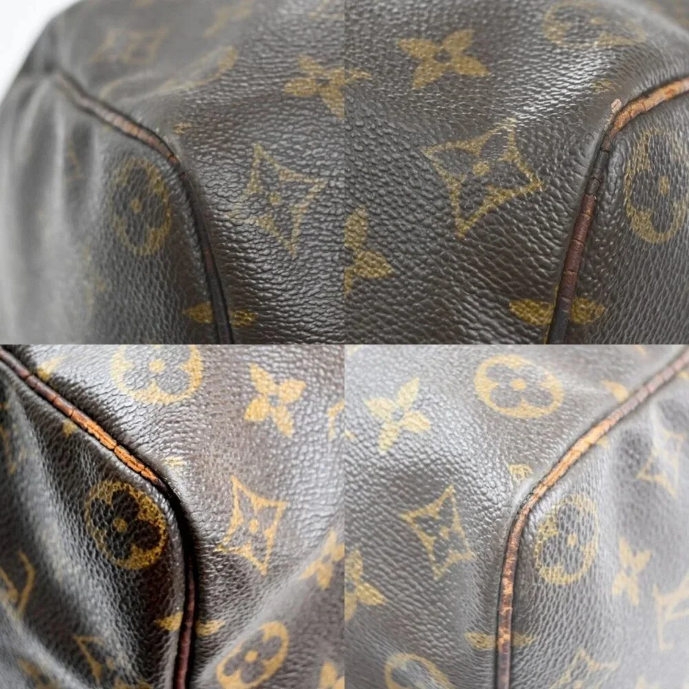 LOUIS VUITTON Speedy 35 Travel Hand Bag Monogram Leather Brown - Picture 13 of 16